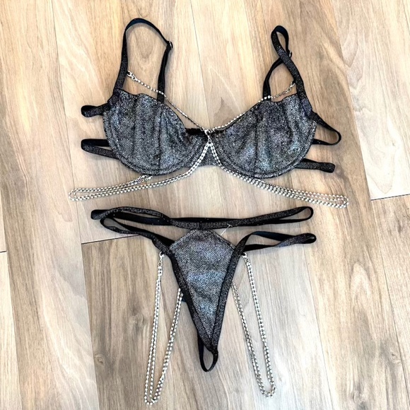 Diamond Universe 2 Pc Bra and Panty Set - Small (NWT) - Picture 7 of 12